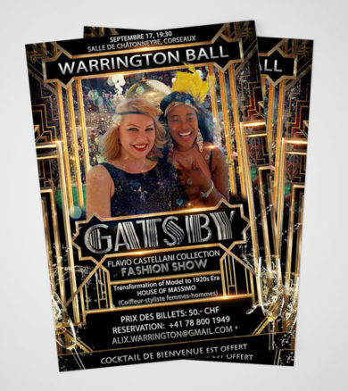 The Warrington Ball Flyer