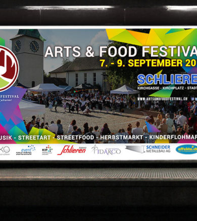 Arts and Food Festival F12 Poster